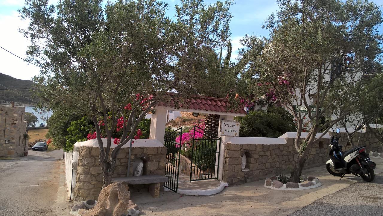 Patmos Mathios Studios- Apartments Sapsila Exterior photo